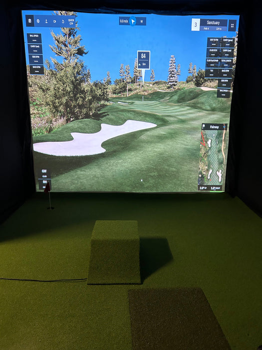 Golf Simulator Projector Floor Mount Enclosure Cover